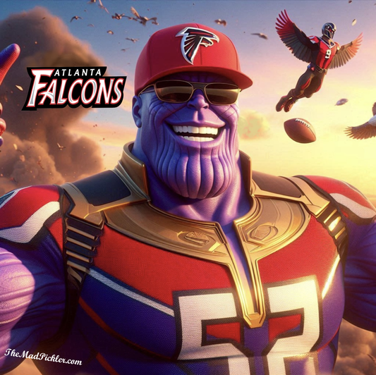 Atlanta Falcons/Thanos-  Ready To Hang  Canvas Hi-Res Wall Artwork