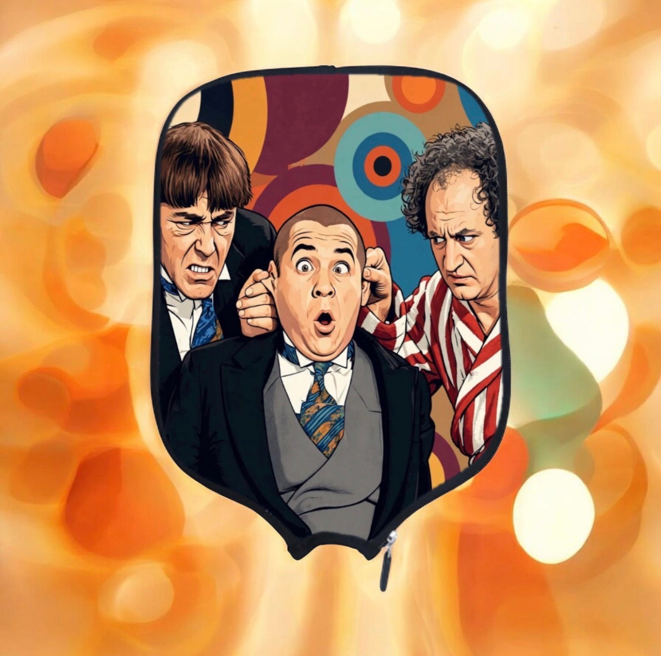 Three Stooges - Pickleball Paddle Cover 