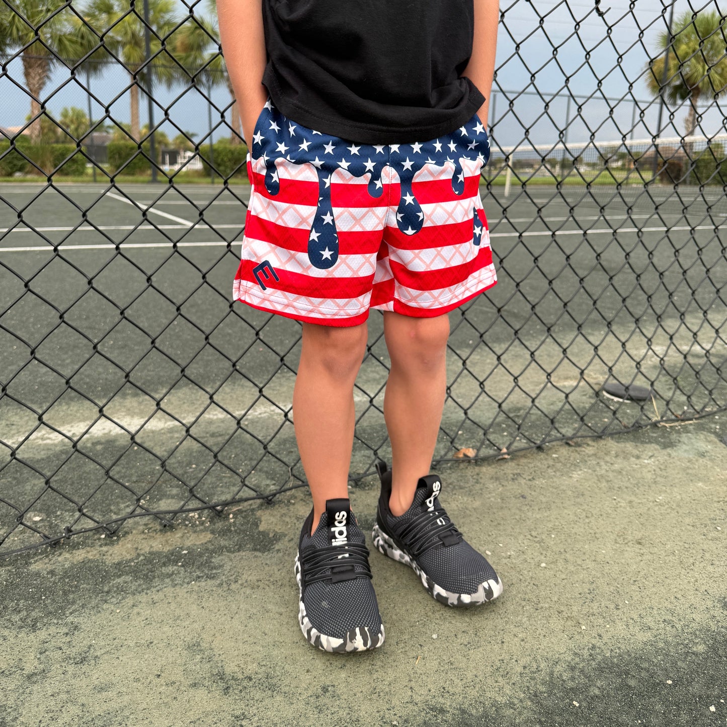 USA Flag Ice Cream Shorts