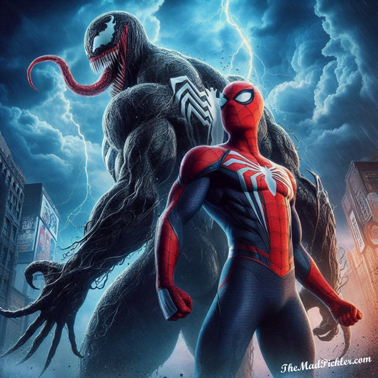 Spiderman/Venom - Nemesis Series -  Ready To Hang  Canvas Hi-Res Wall Artwork