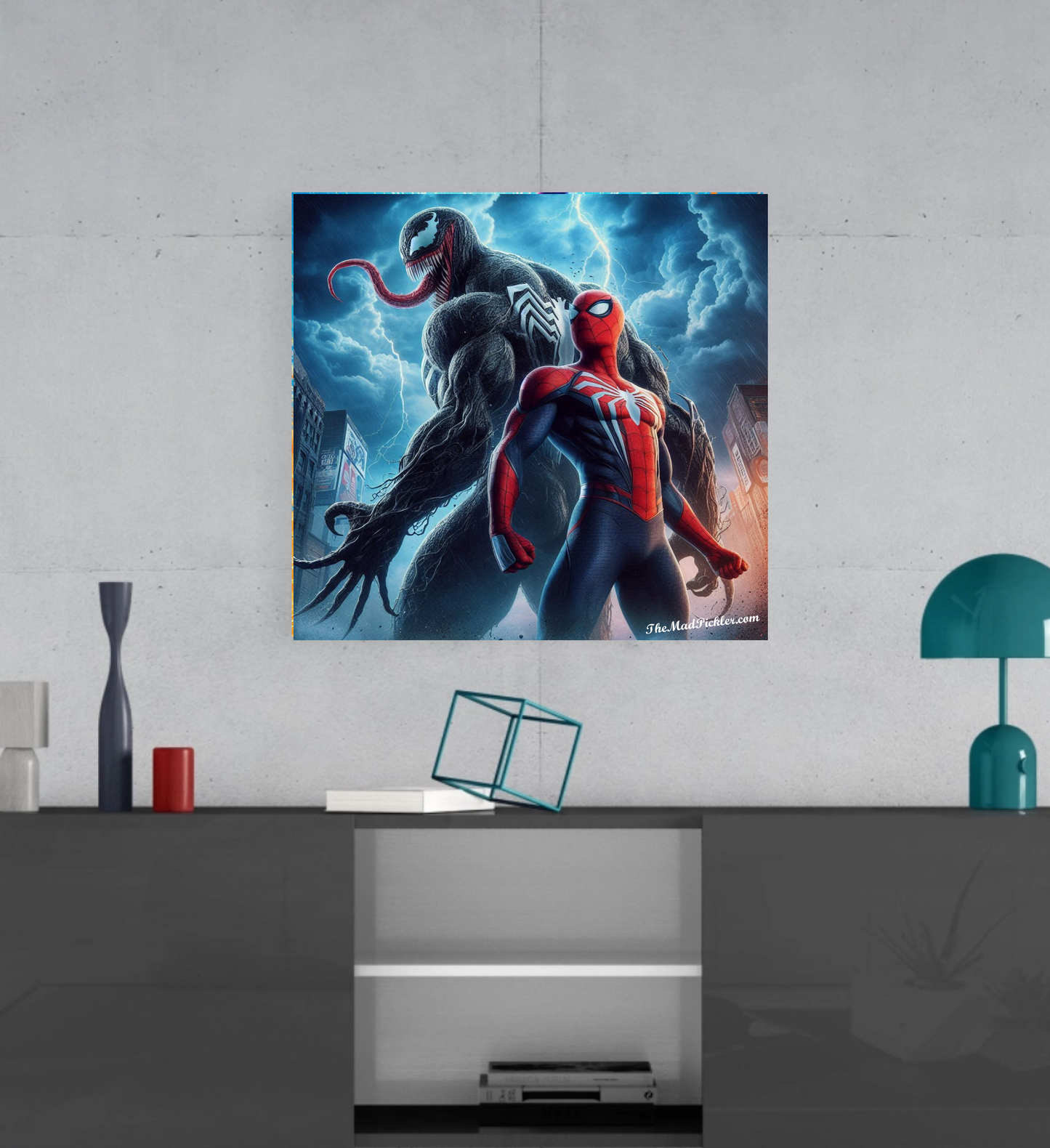 Spiderman/Venom - Nemesis Series -  Ready To Hang  Canvas Hi-Res Wall Artwork