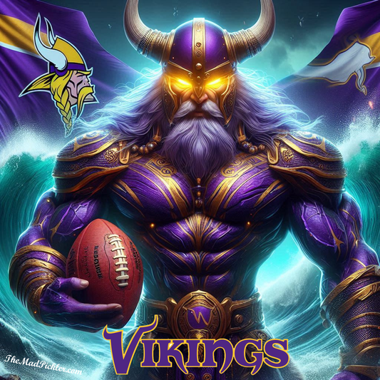 Minnesota Vikings - Canvas Hi-Res Wall Artwork