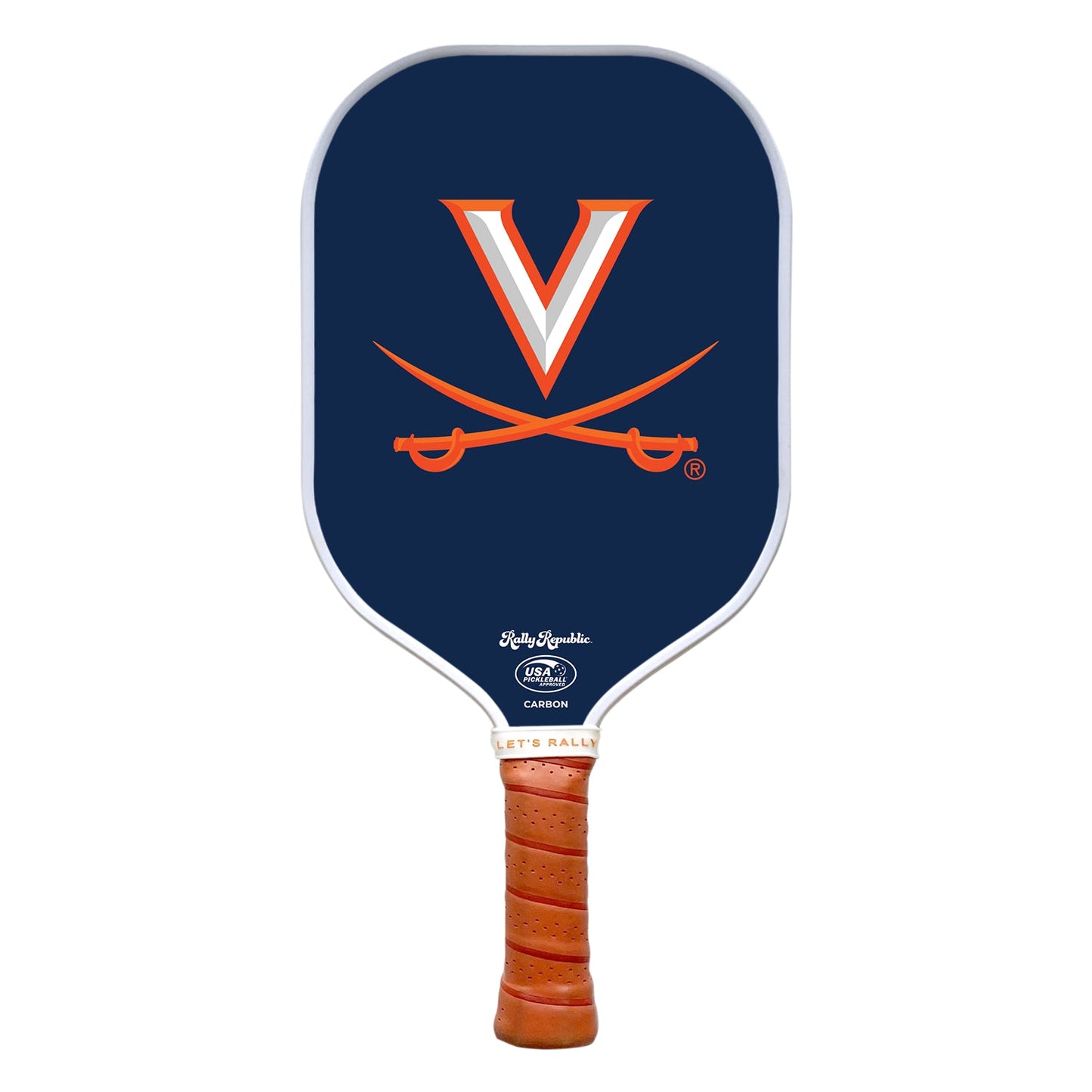 Virginia Cavaliers Blue V-Sabre Logo