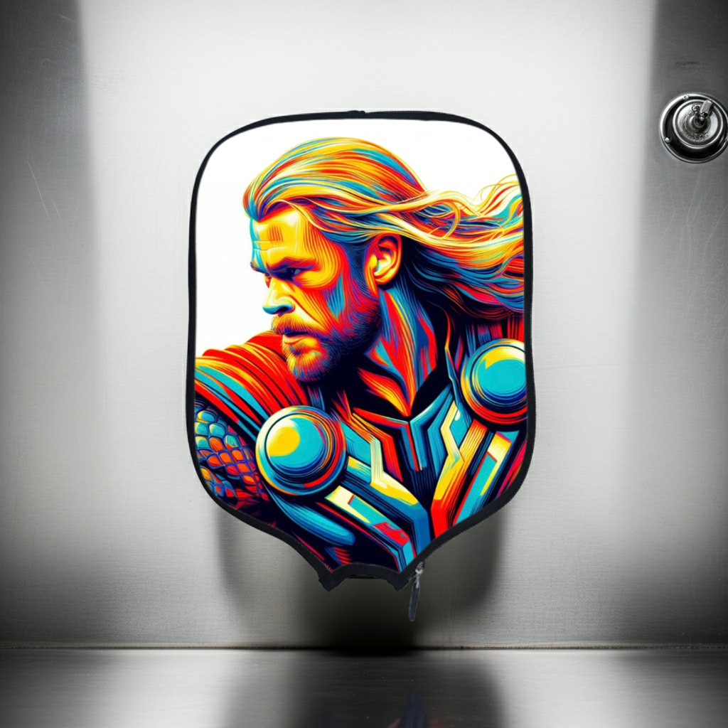 Thor - Watercolor - Pickleball Paddle Cover