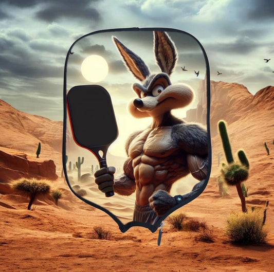 Wile E. Coyote - Looney Tunes - Pickleball Paddle Cover