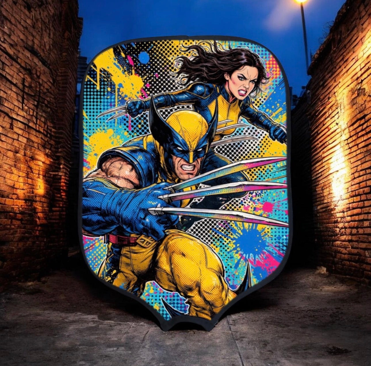Wolverine & X-23 - Pickleball Paddle