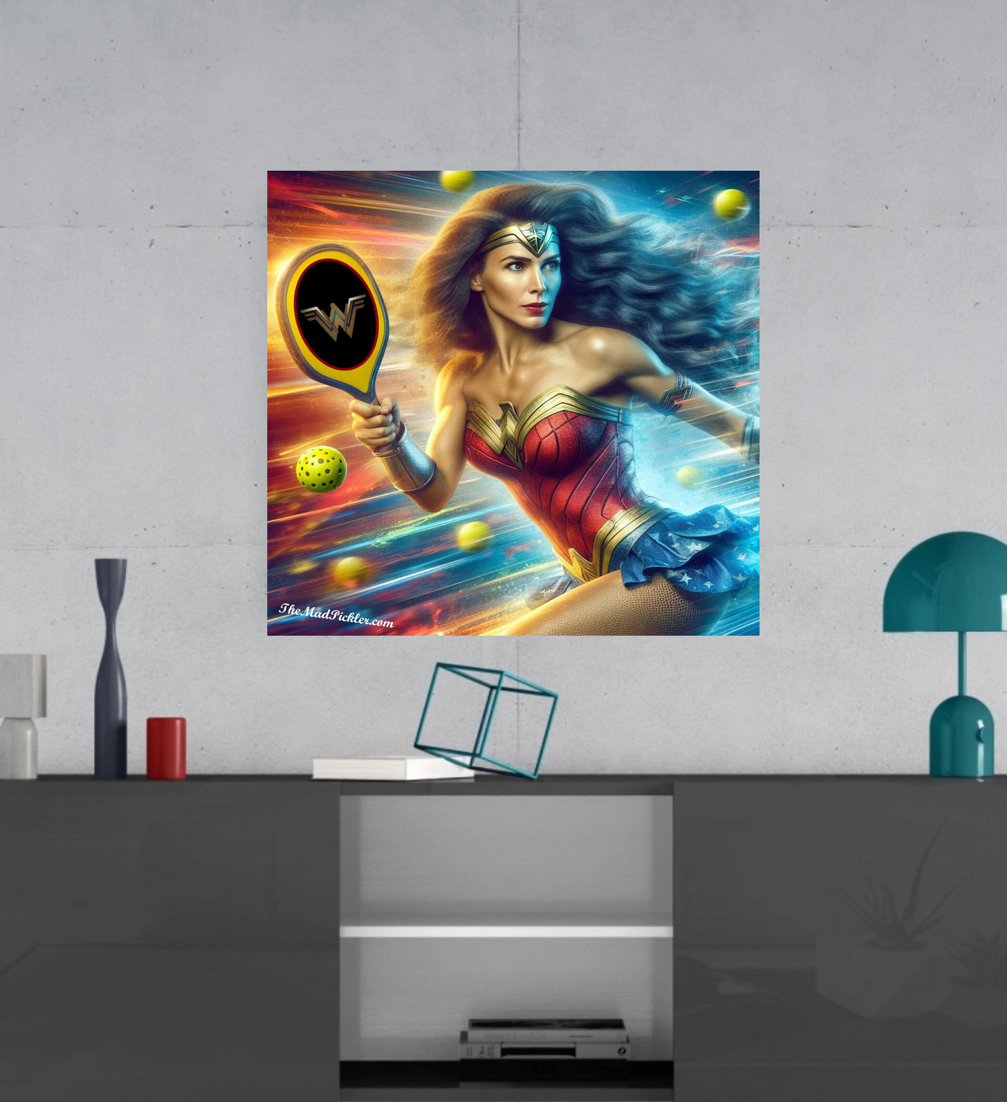 Wonder Woman - Ready To Hang Canvas Hi-Res Wall Artwork