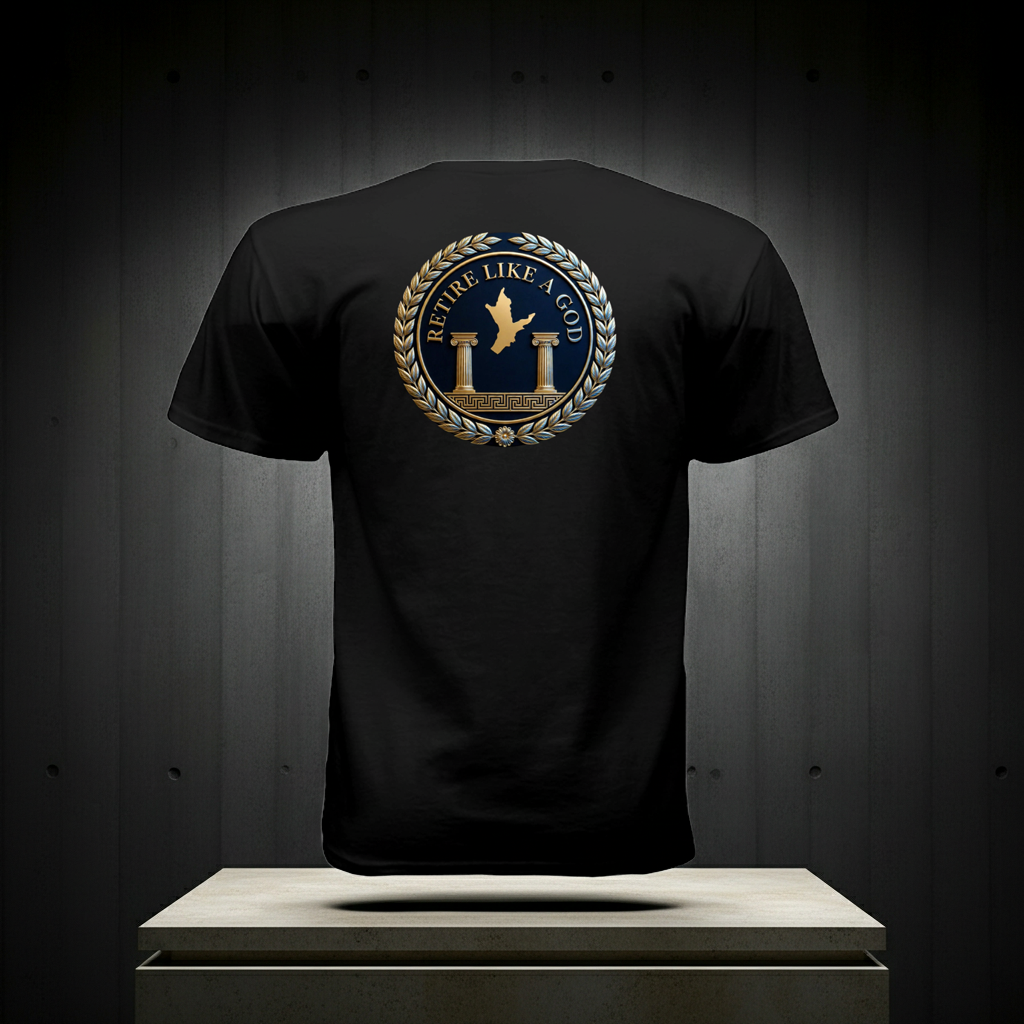 ETHOS - Retire Like A God - Pickleball T-Shirt
