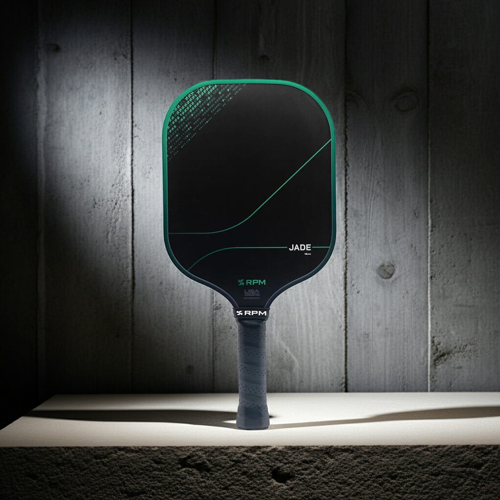 RPM Jade 16mm Widebody Pickleball Paddle & Limited Edition Jade Cover!