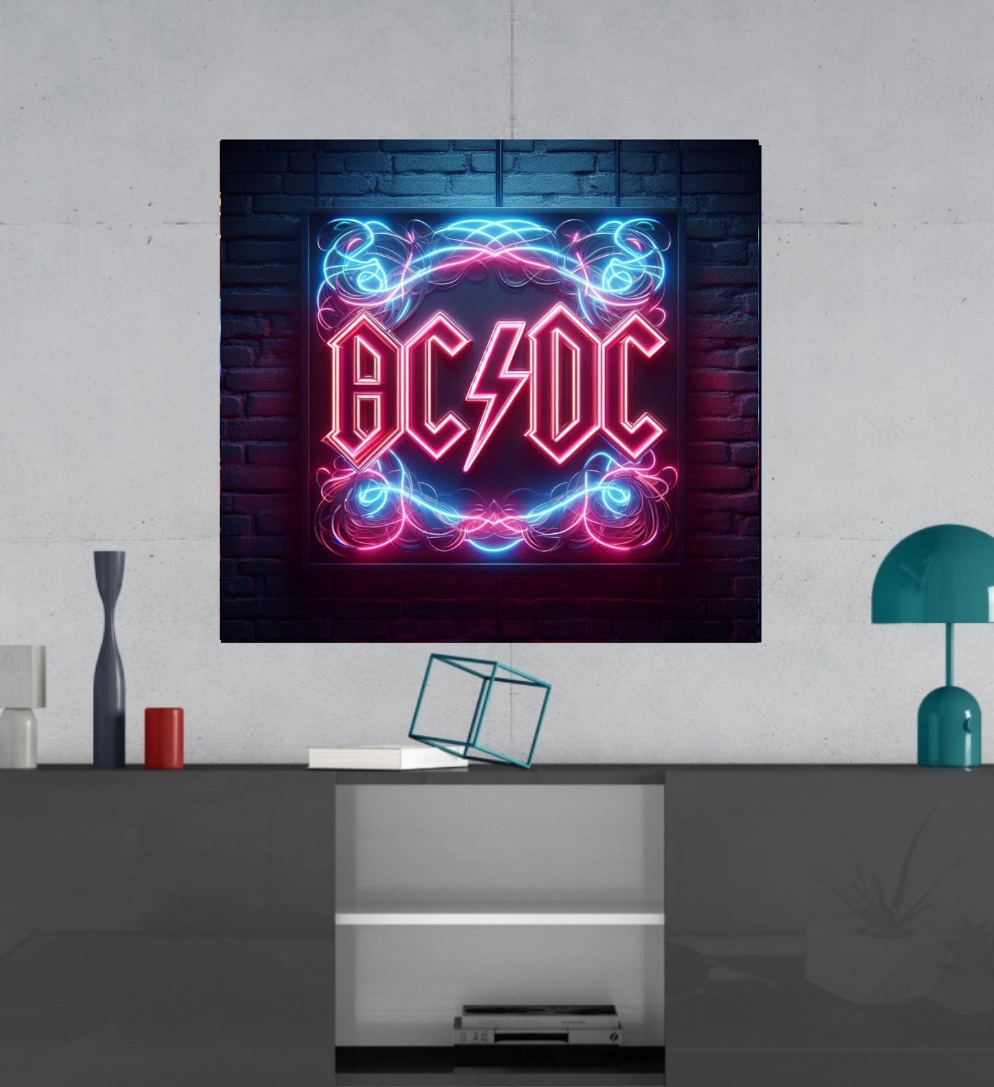 AC/DC-  Ready To Hang  Canvas Hi-Res Wall Artwork