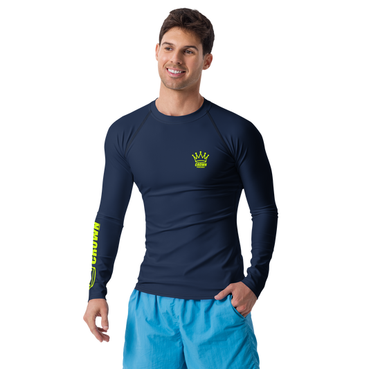 CROWN PICKLEBALL - Men's Tourney Sleeve Shirt (Navy)