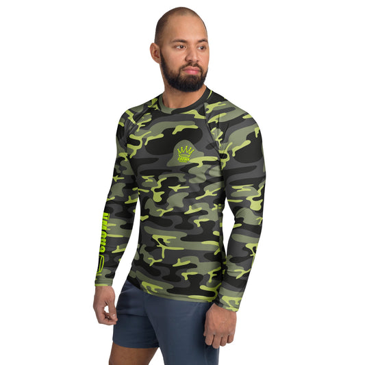 CROWN PICKLEBALL - Men's Tourney Sleeve Shirt (Camo)