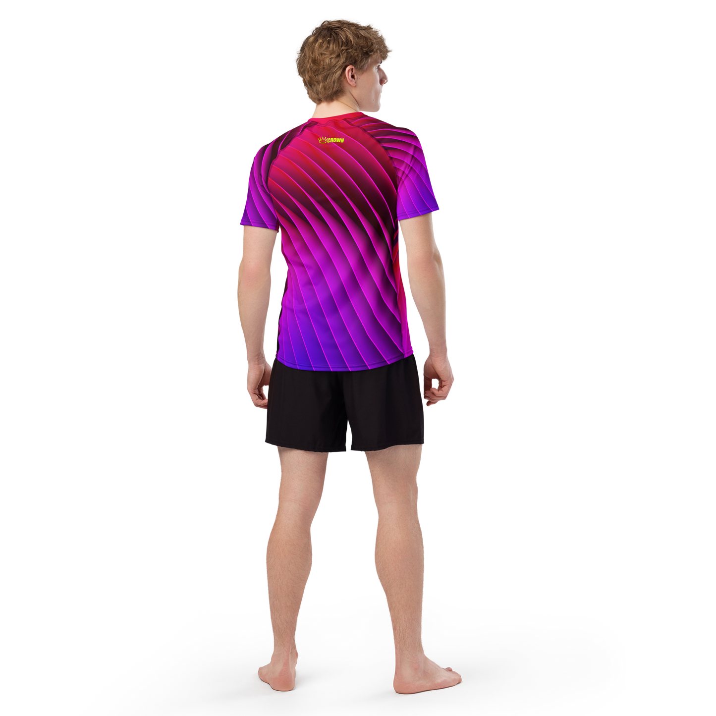 CROWN PICKLEBALL - Men's Tourney Shirt (Magenta)