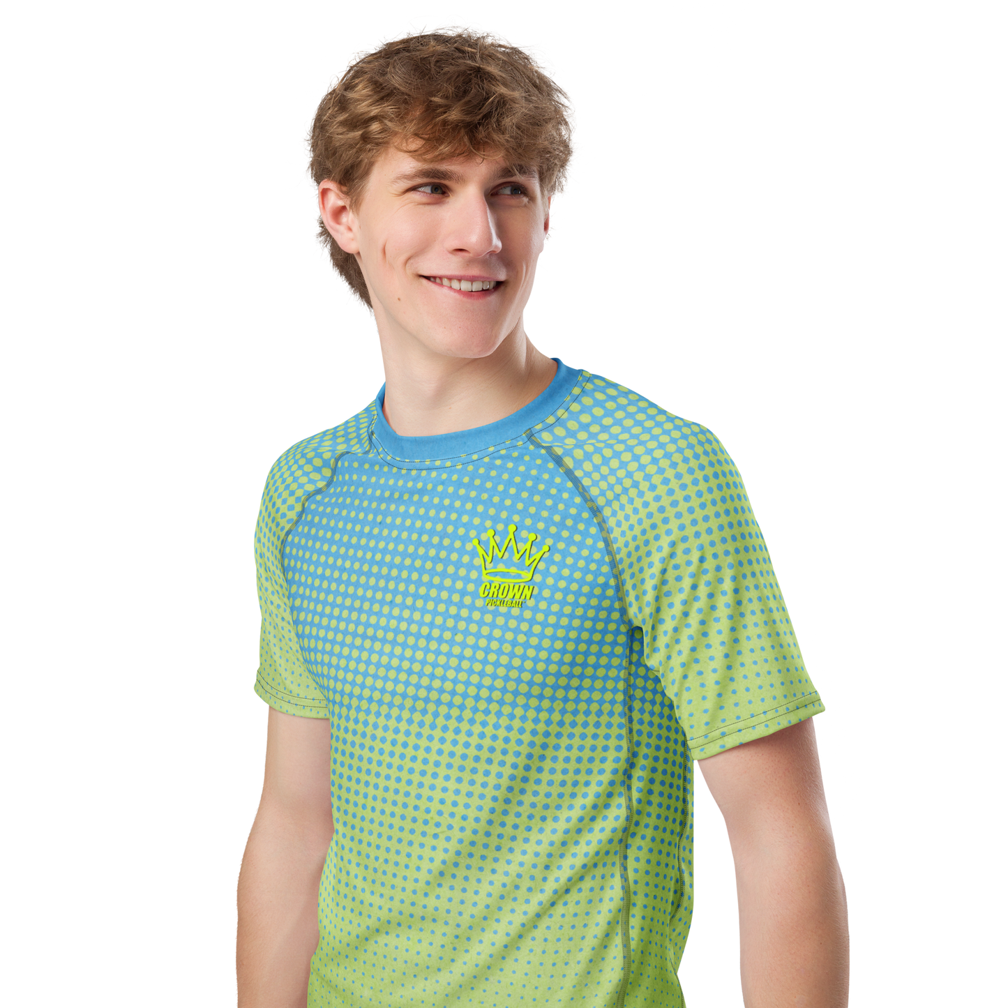 CROWN PICKLEBALL - Men's Tourney Shirt (Sea)