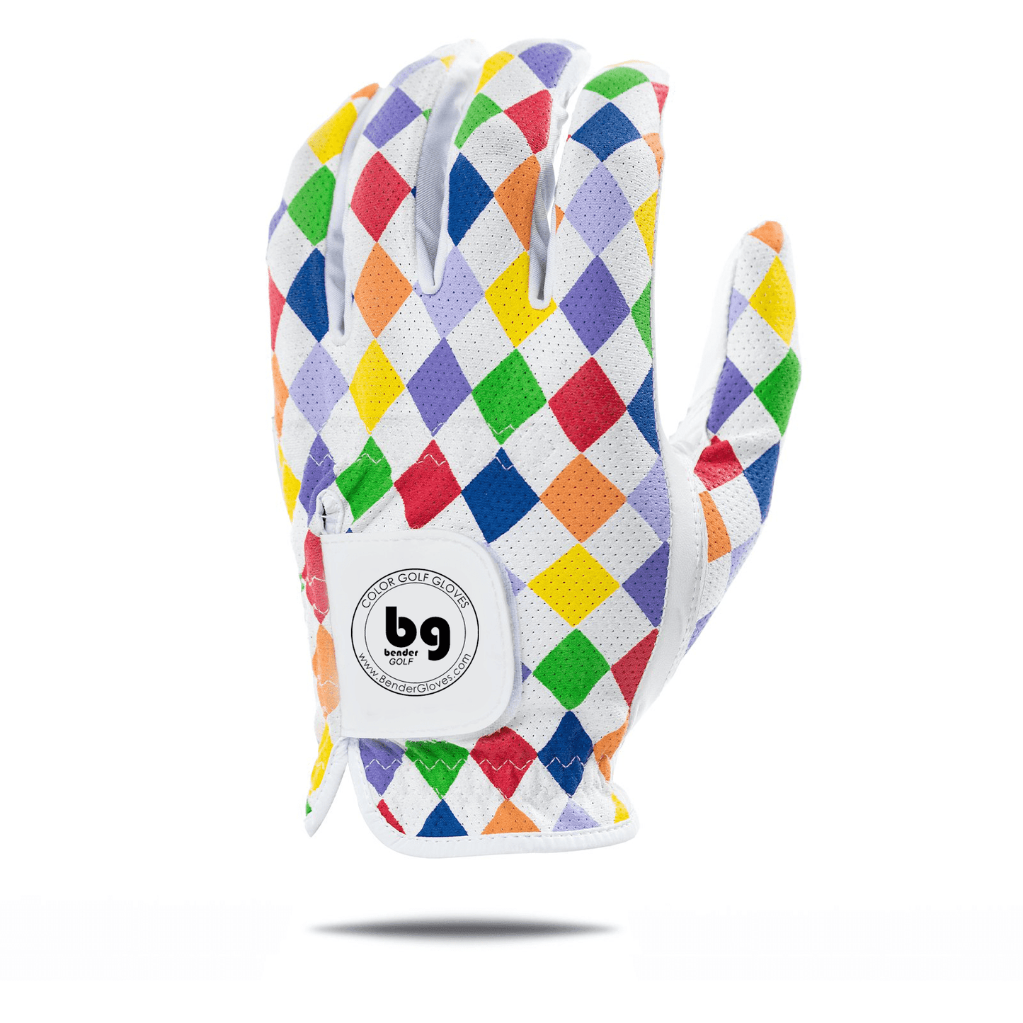 Argyle Mesh Golf Glove