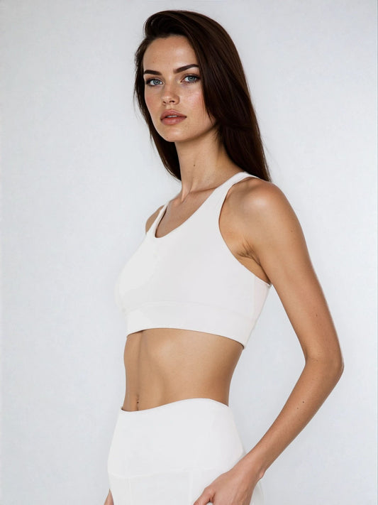 Ashley High Impact Bra - White