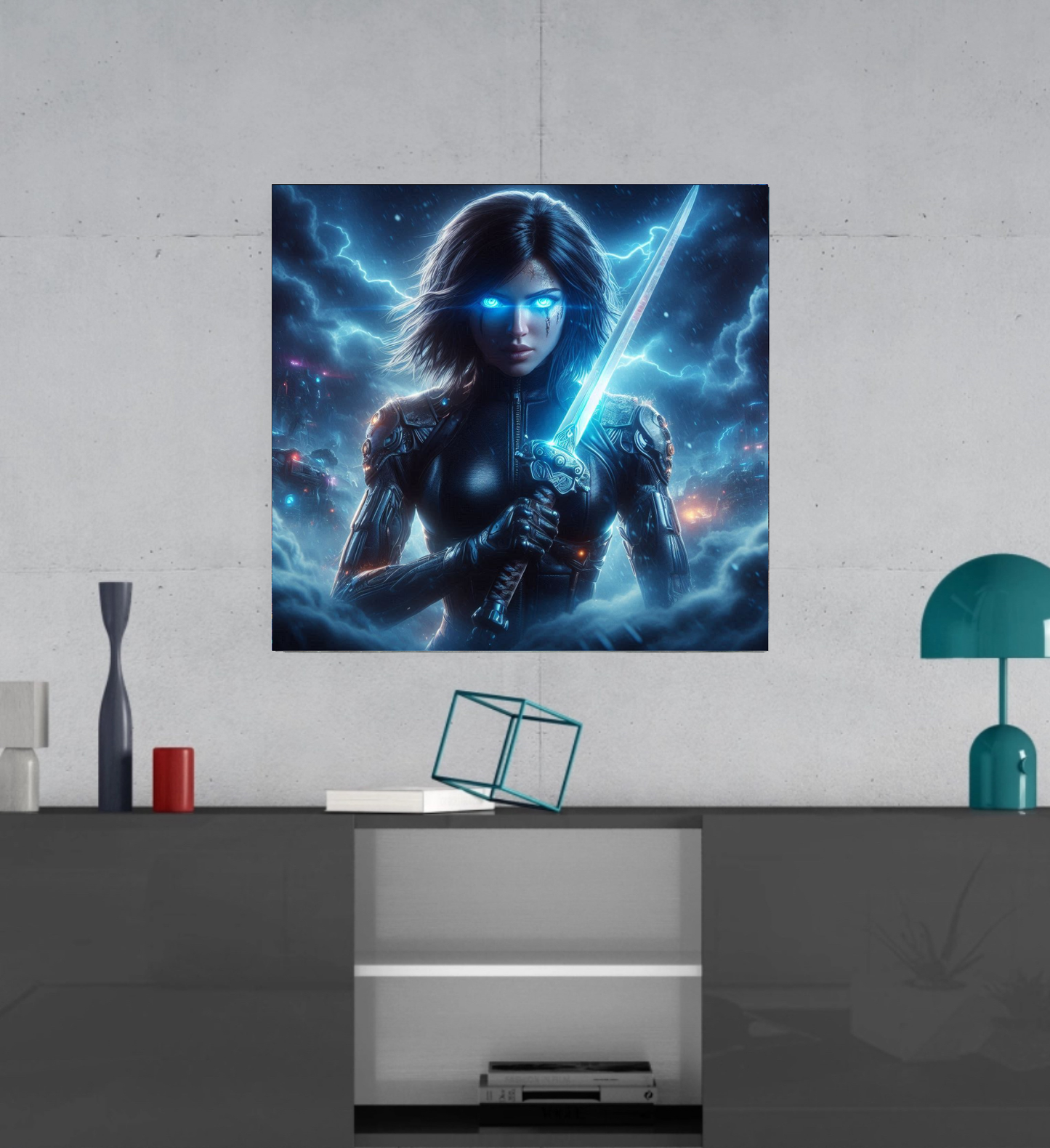 Alita Battle Angel -  Ready To Hang  Canvas Hi-Res Wall Artwork