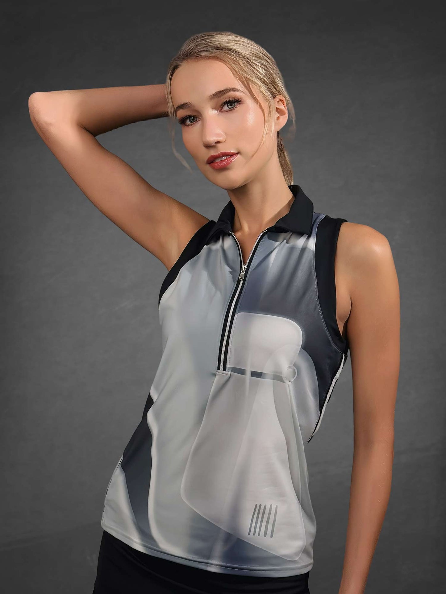 Ava Sleeveless Women's Golf & Tennis Polo Top