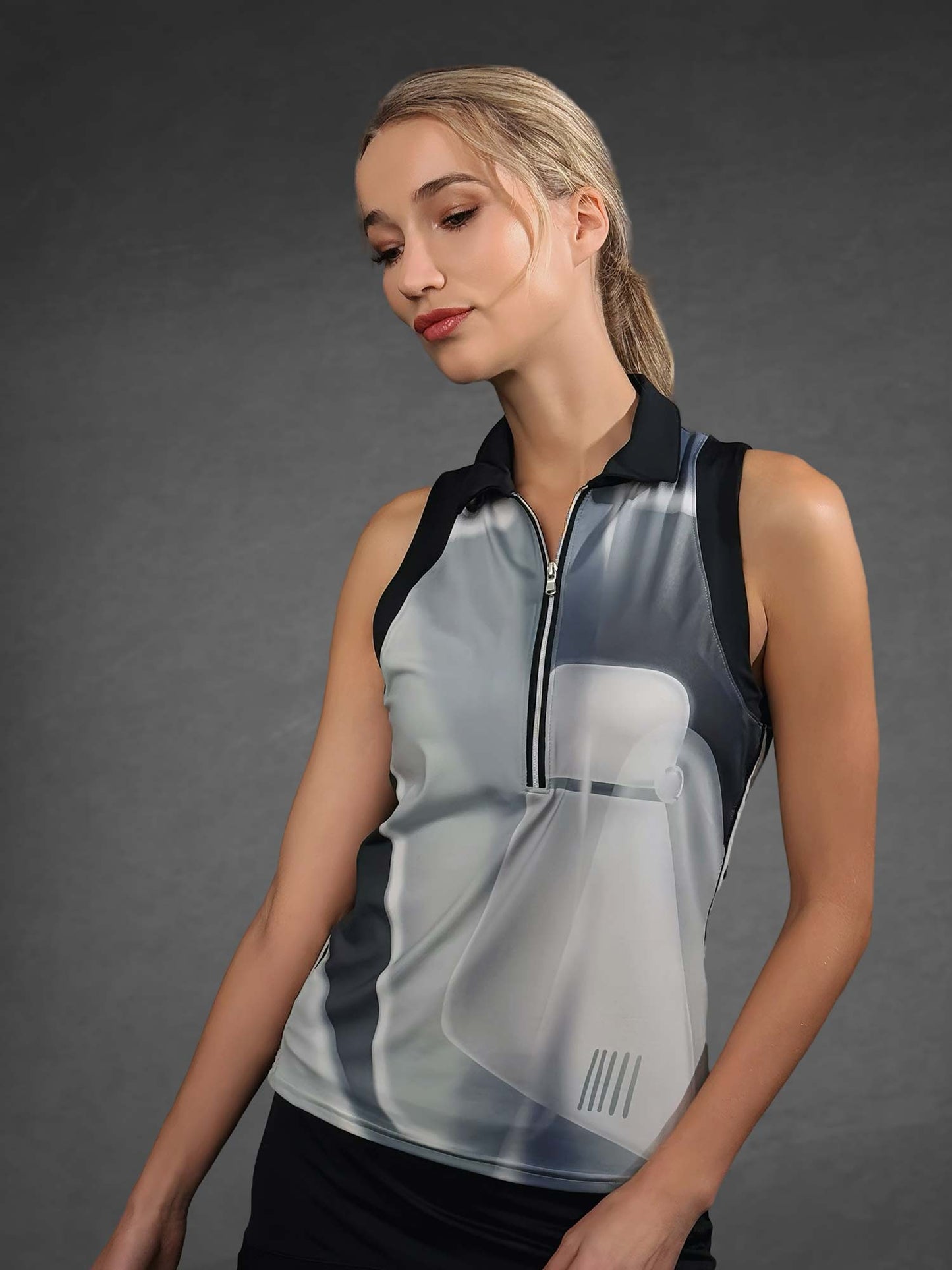 Ava Sleeveless Women's Golf & Tennis Polo Top