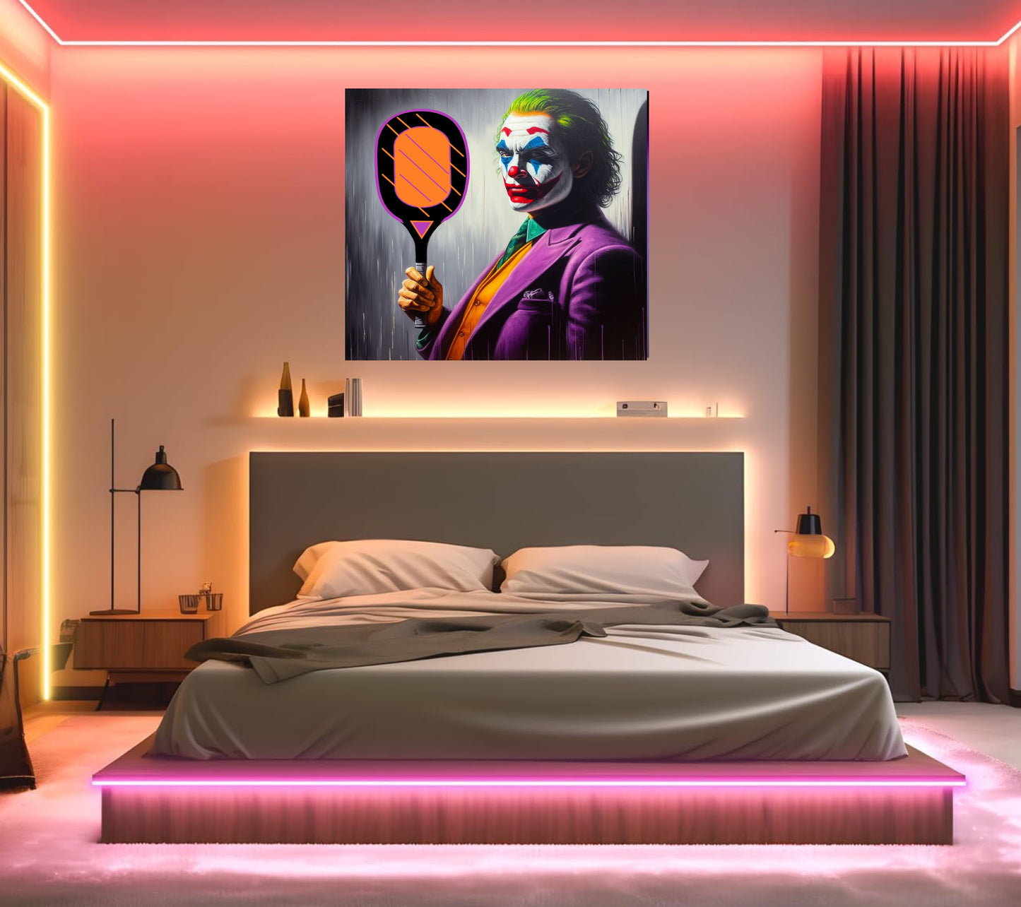 Joker  - Canvas Hi-Res Wall Artwork