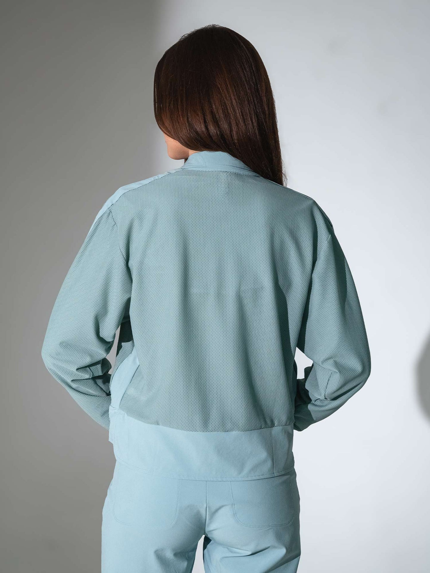 BAILA Mesh Half Zip Pullover | Technical Athletic Top with Pockets