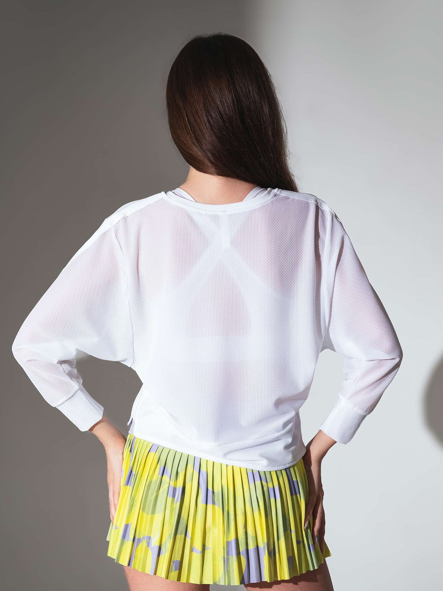 BAILA SWEATSHIRT | Technical Athletic Mesh Top