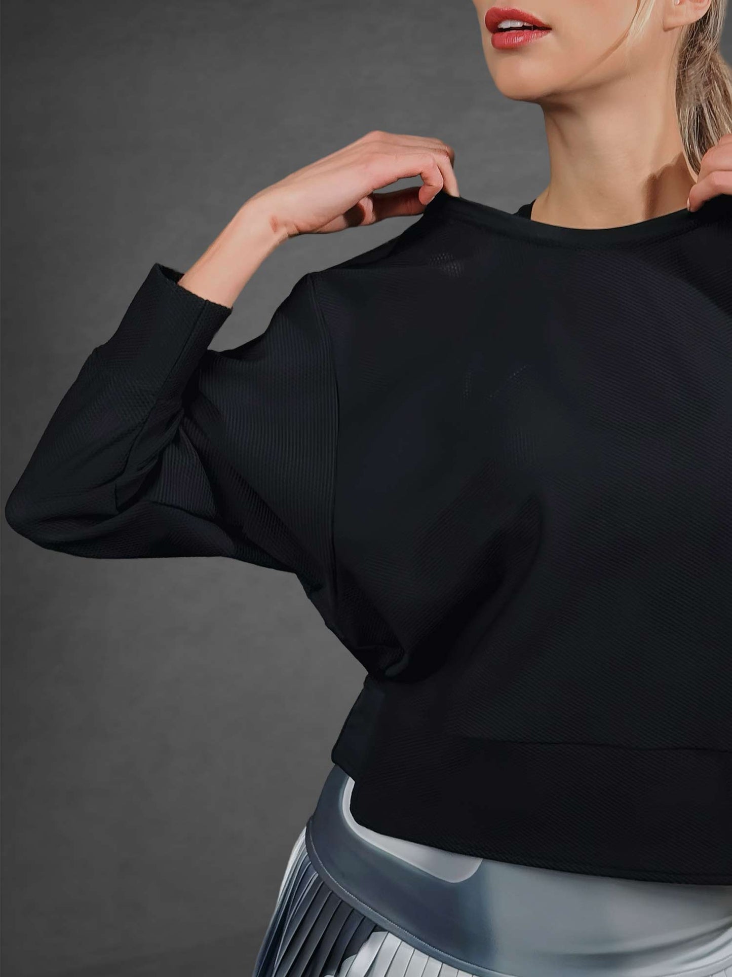 BAILA SWEATSHIRT | Technical Athletic Mesh Top