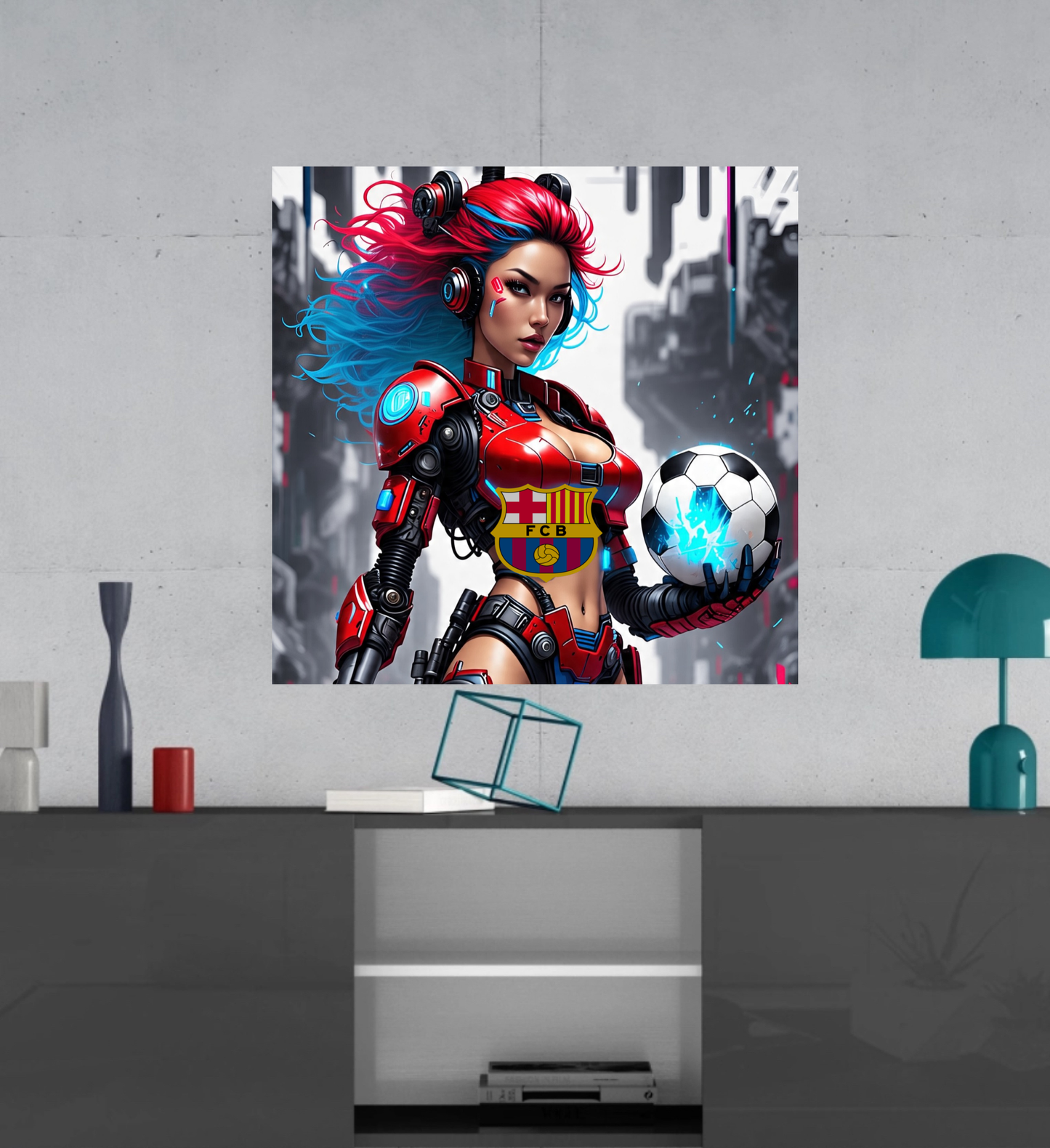 "Atlanta Braves - Arte mural en lienzo de alta resolución