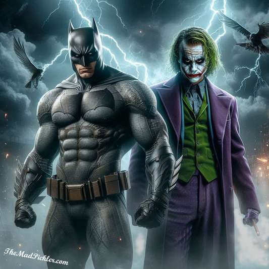 Dark Knight/Joker #2 - Nemesis Series -  Ready To Hang  Canvas Hi-Res Wall Artwork