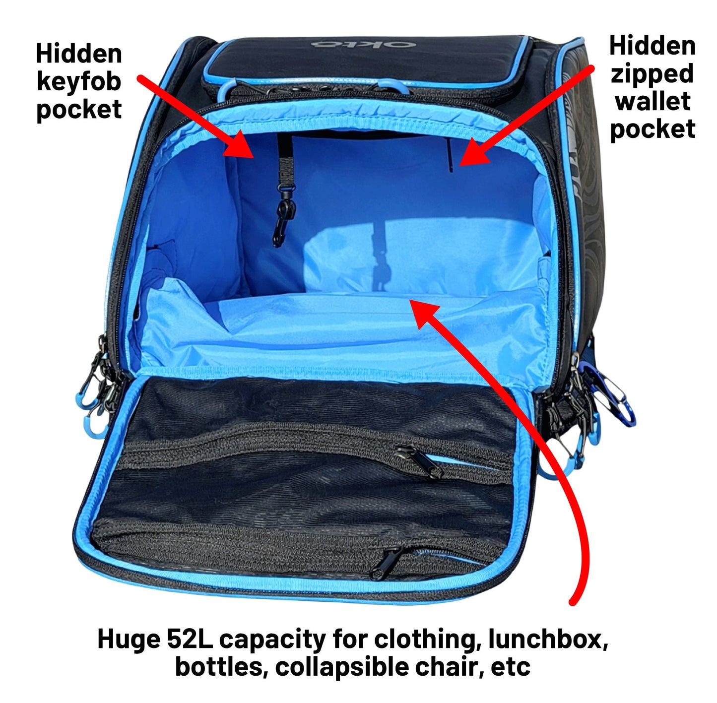 oktō® Rec Lite Ultimate Paddle Sport Backpack