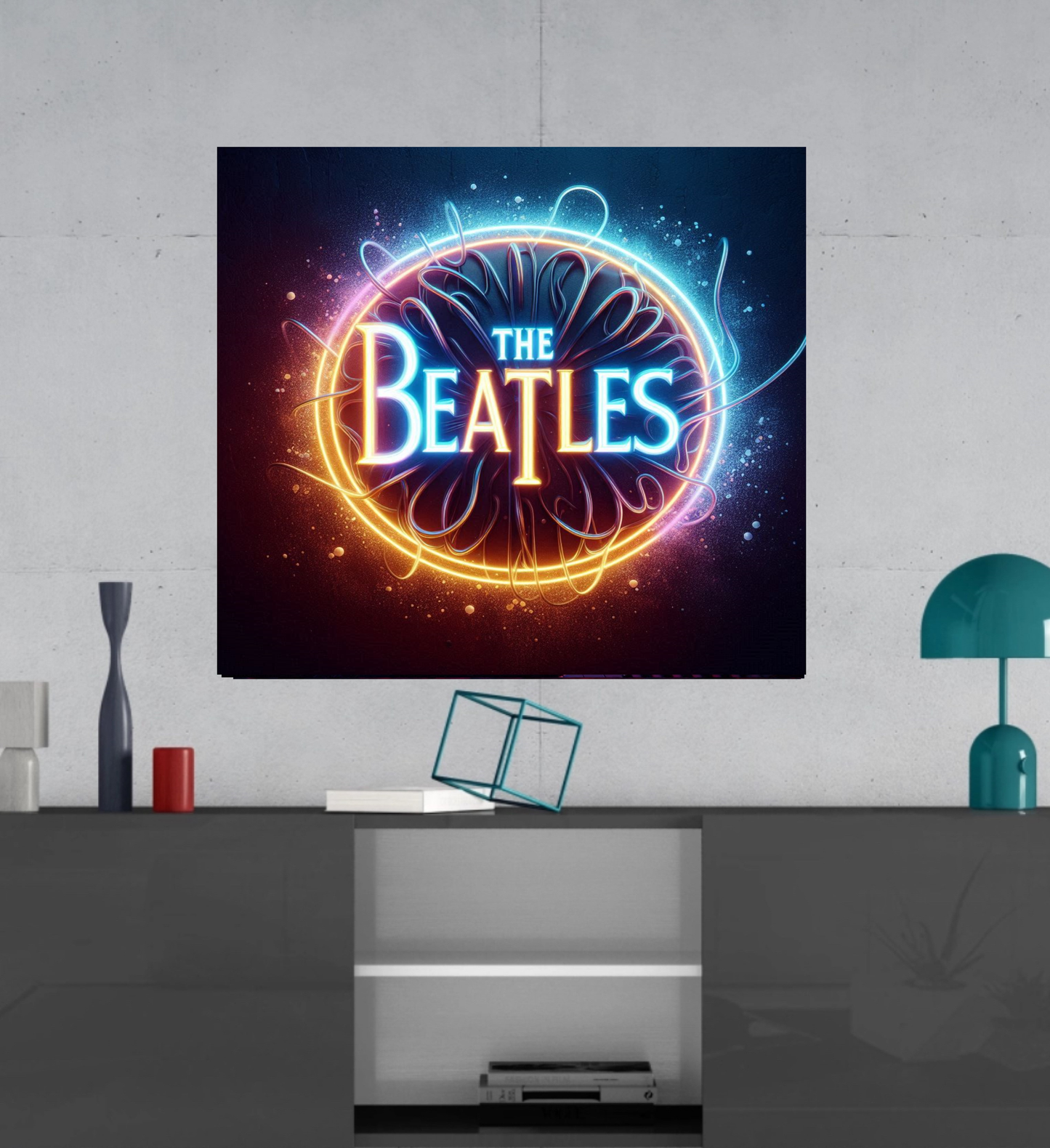 The Beatles -  Ready To Hang  Canvas Hi-Res Wall Artwork