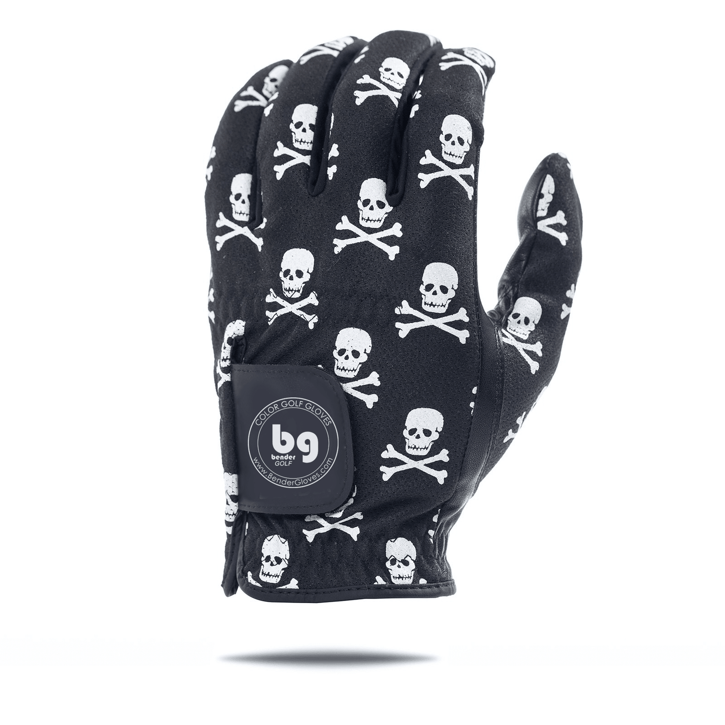 Black Skull and Crossbones Pickleball/Golf Glove