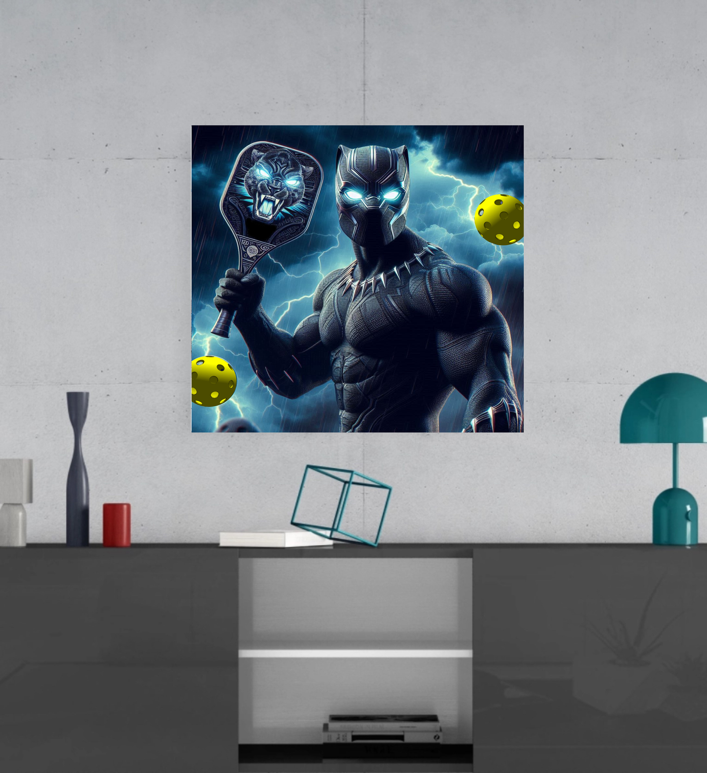 Black Panther-  Ready To Hang  Canvas Hi-Res Wall Artwork