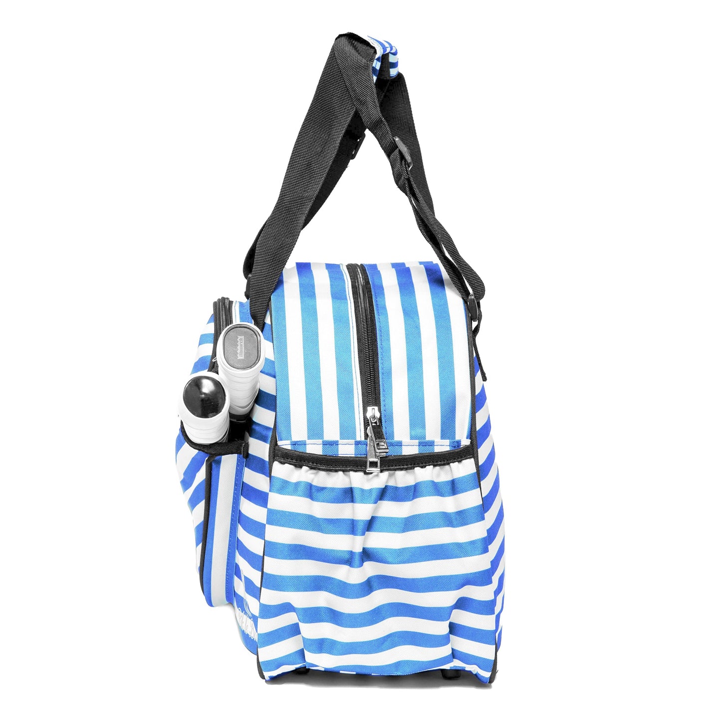 Stylish Stripe Blue Premium Women's Pickleball Bag