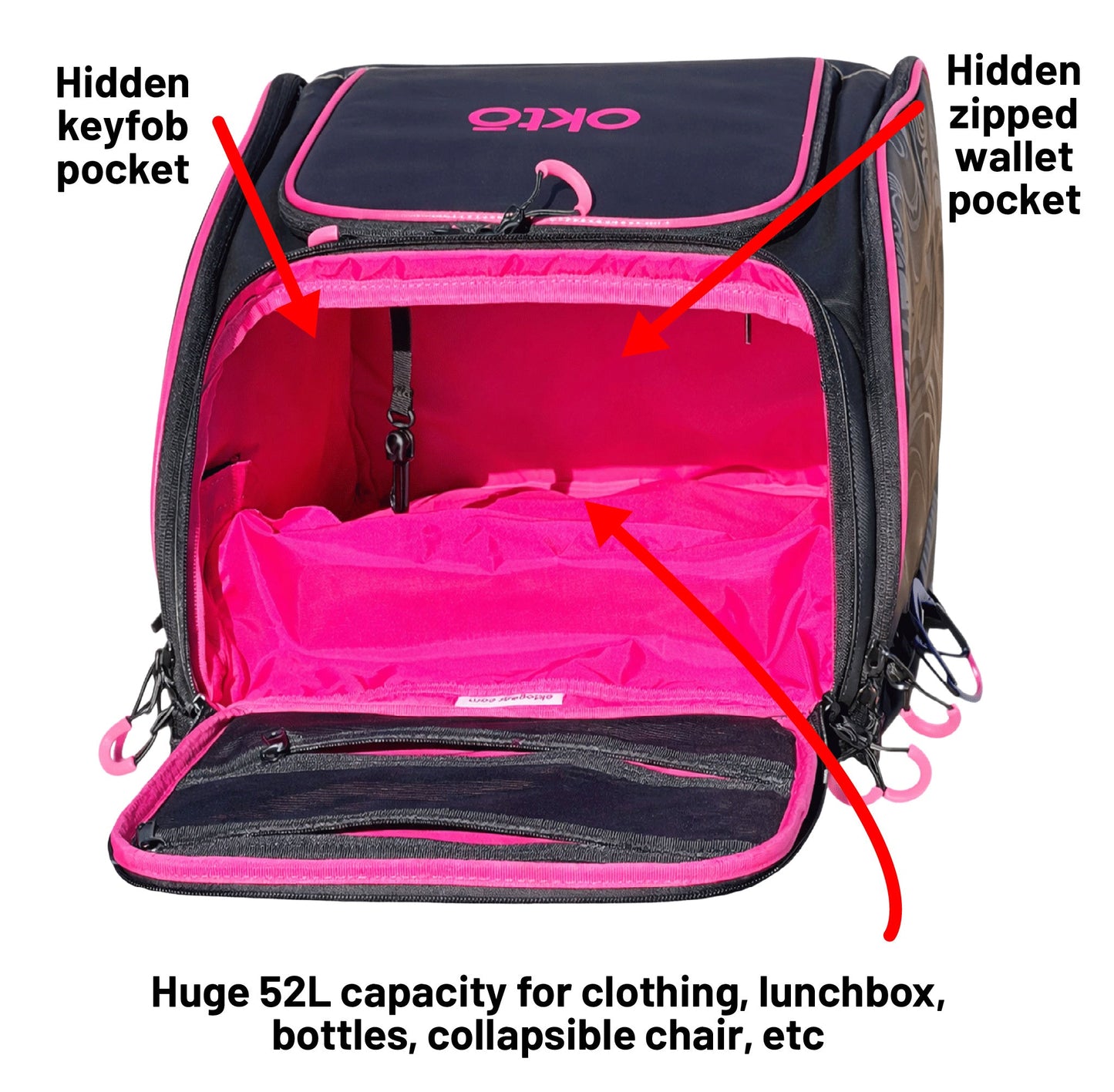 oktō® Rec Lite Ultimate Paddle Sport Backpack
