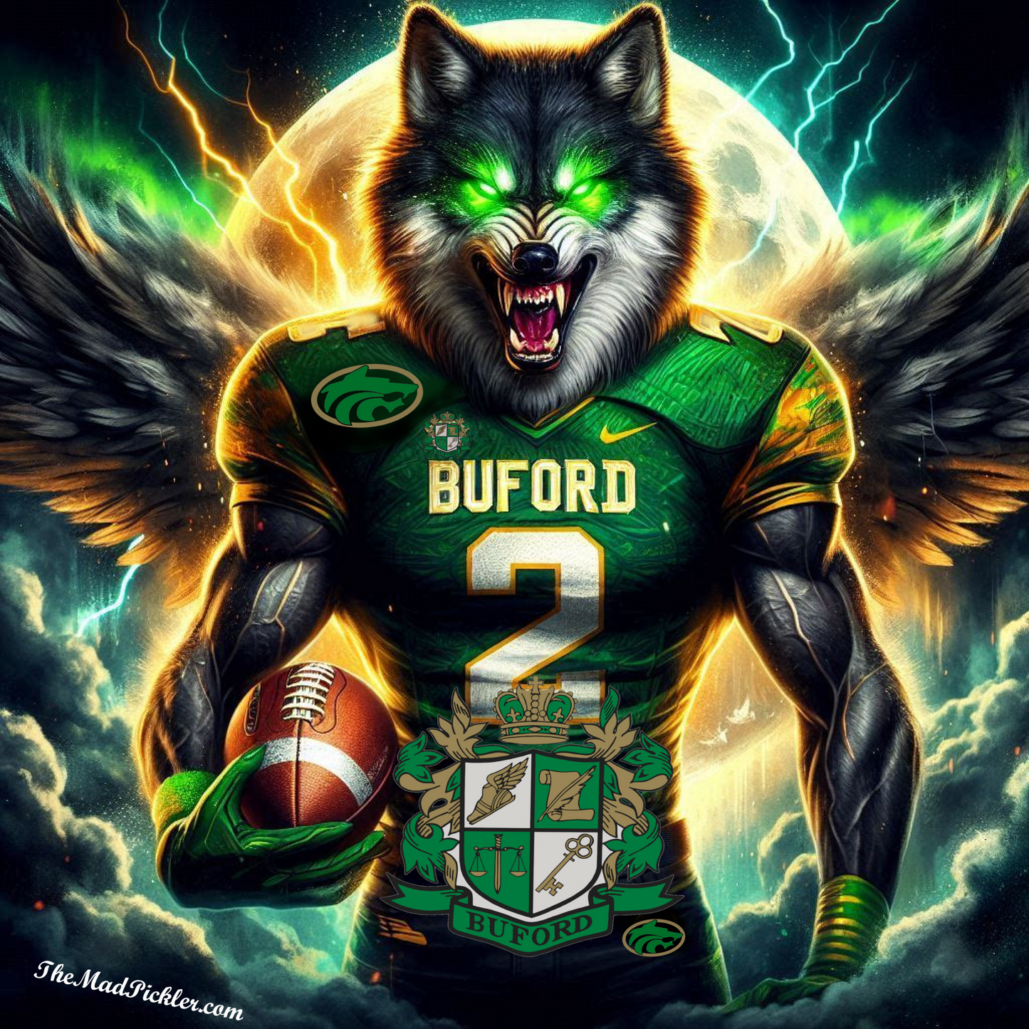 Buford High School -  Ready To Hang  Canvas Hi-Res Wall Artwork