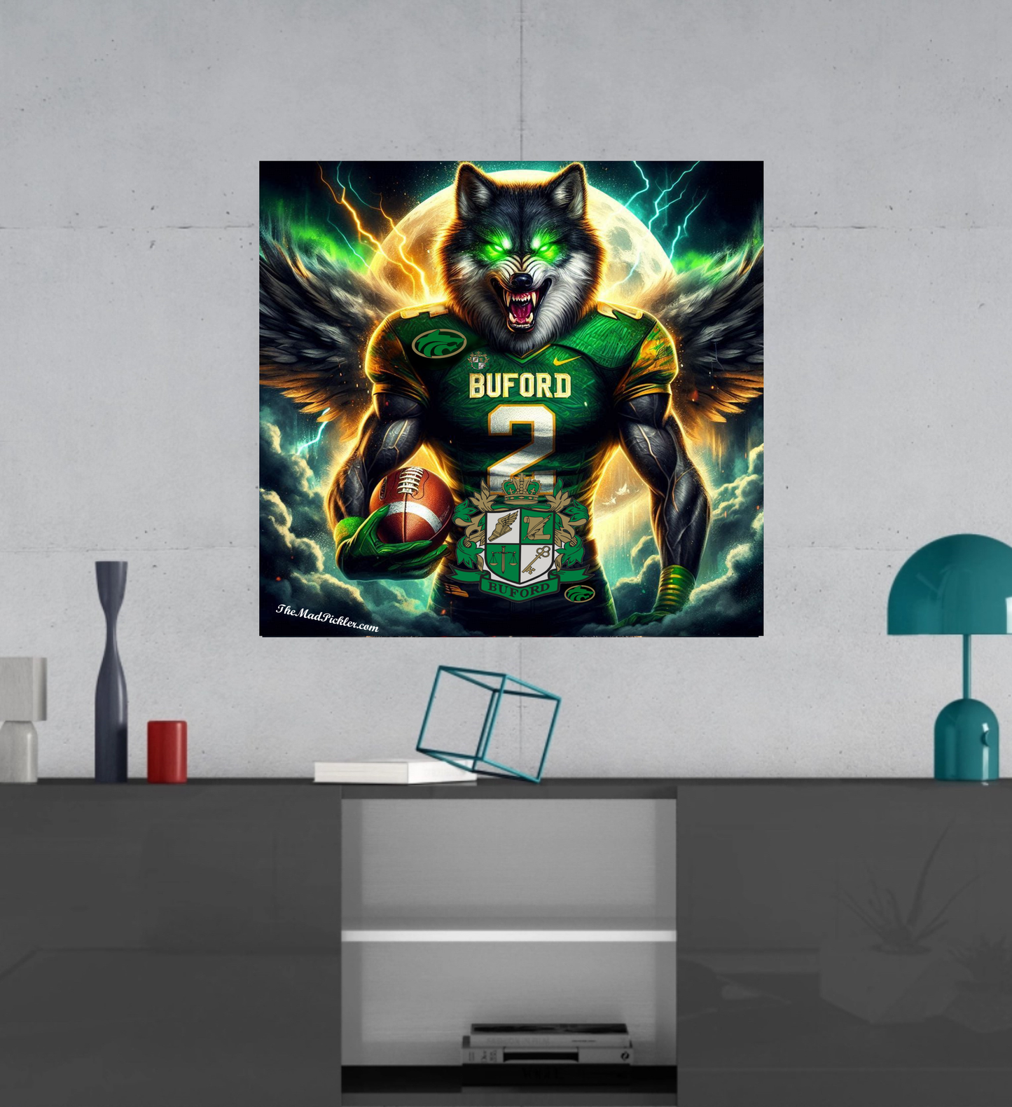 Buford High School -  Ready To Hang  Canvas Hi-Res Wall Artwork