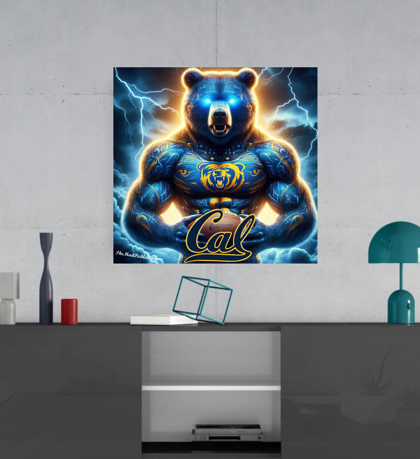 California Golden Bears -  Ready To Hang  Canvas Hi-Res Wall Artwork