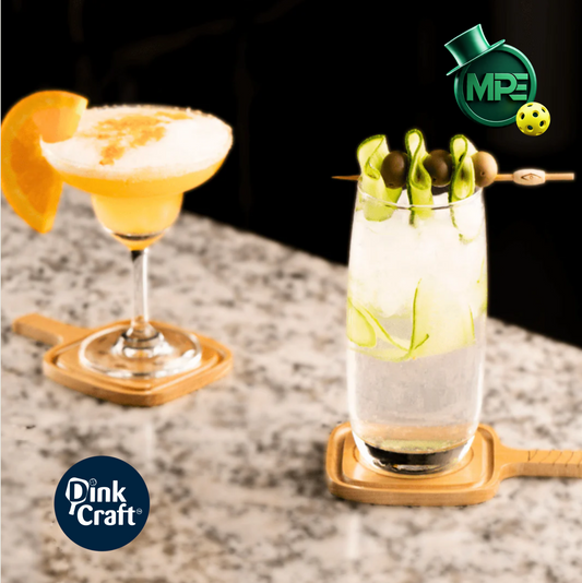 Pickleball Premium Drink Coasters