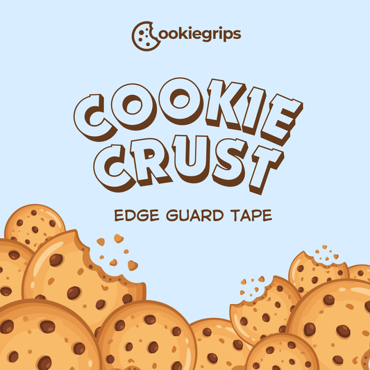 Cookie Crust™ Edge Guard Tape for Pickleball Paddles (3 Pack)