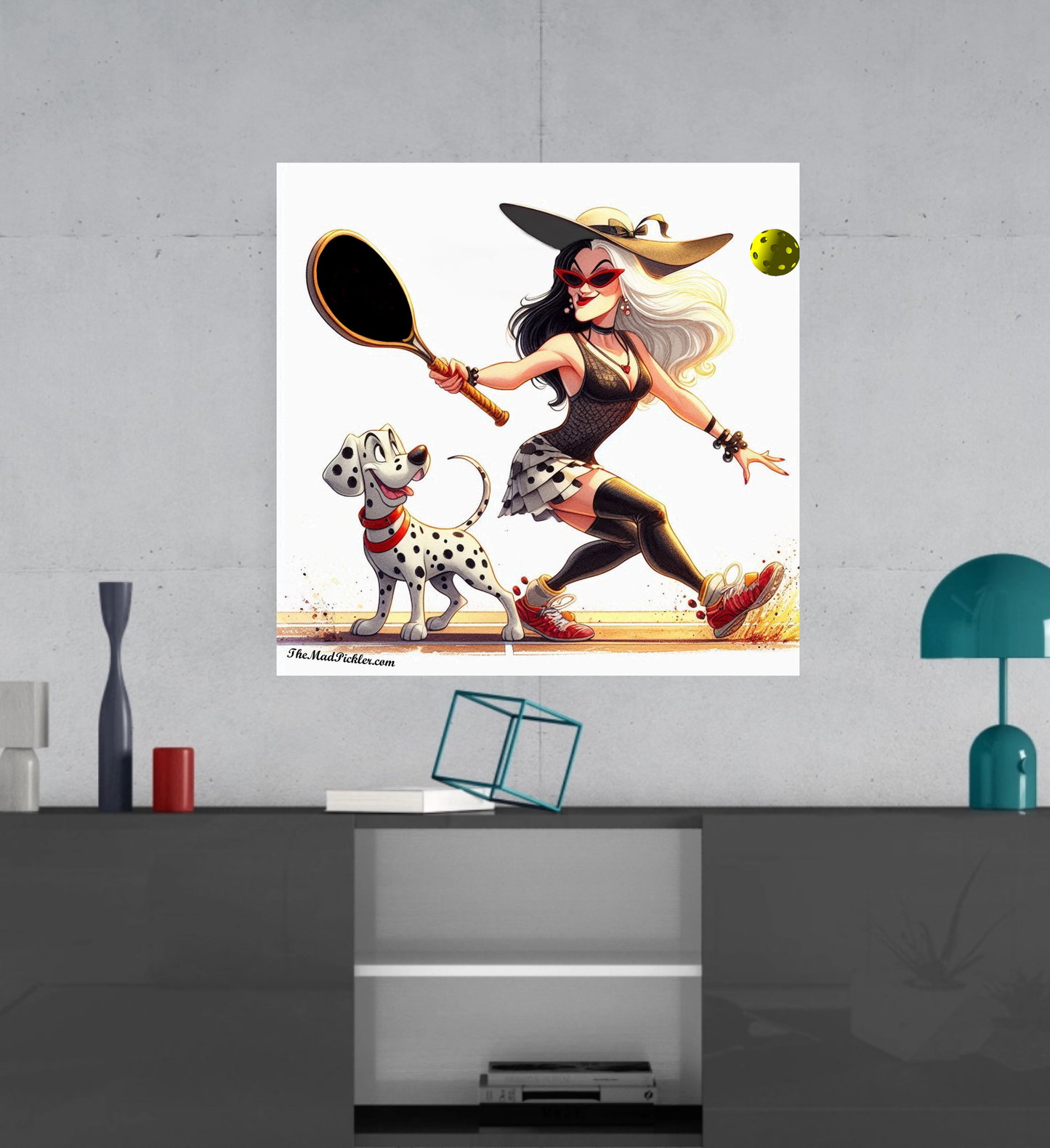 Cruella - Ready To Hang  Canvas Hi-Res Wall Artwork