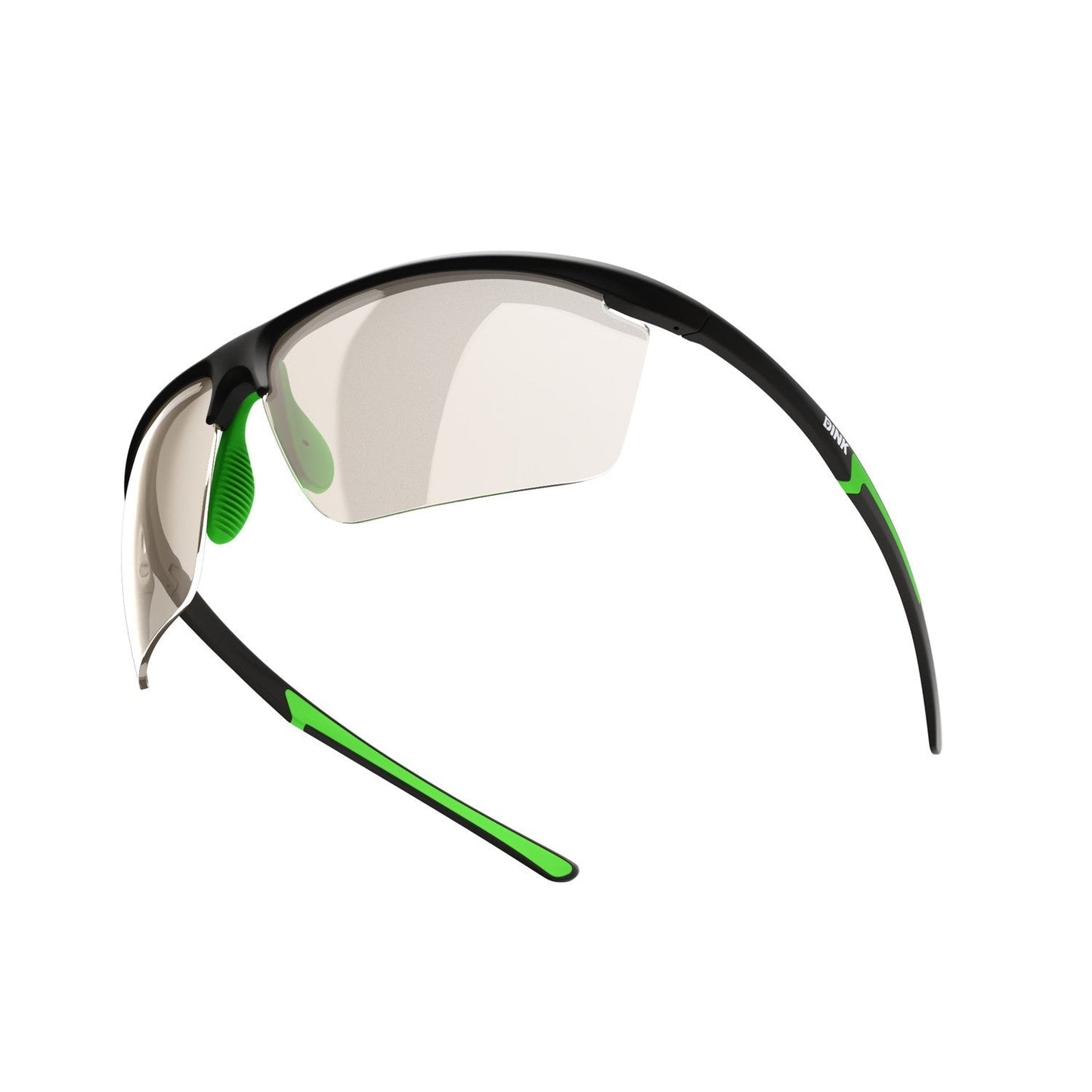 Daytona Petite Large Pickleball Sunglasses - Black/Green