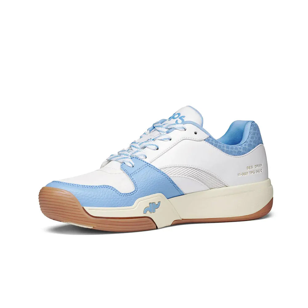 DAPS DESI Low – Baby Blue / White – Women’s Pickleball Shoes
