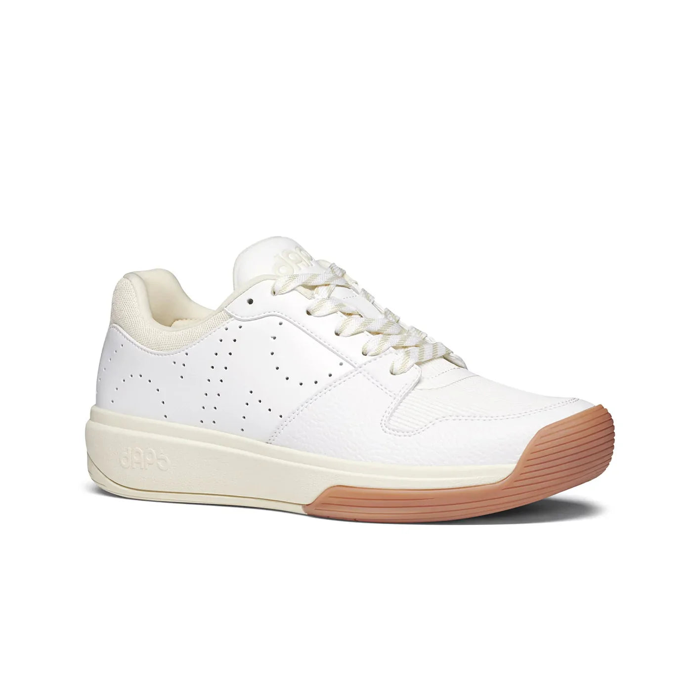 DAPS DESI Low – White / Cream – Women’s Pickleball Shoes