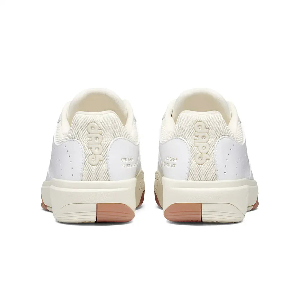 DAPS DESI Low – White / Cream – Women’s Pickleball Shoes