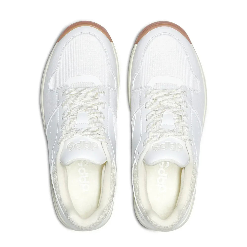 DAPS DESI Low – White / Cream – Women’s Pickleball Shoes