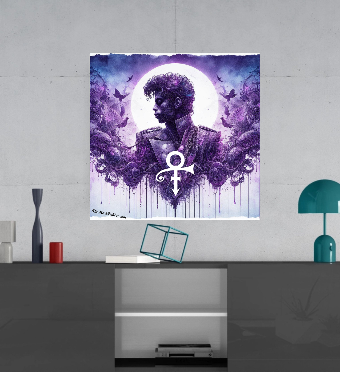 Prince - When Doves Cry -  Ready To Hang  Canvas Hi-Res Wall Artwork