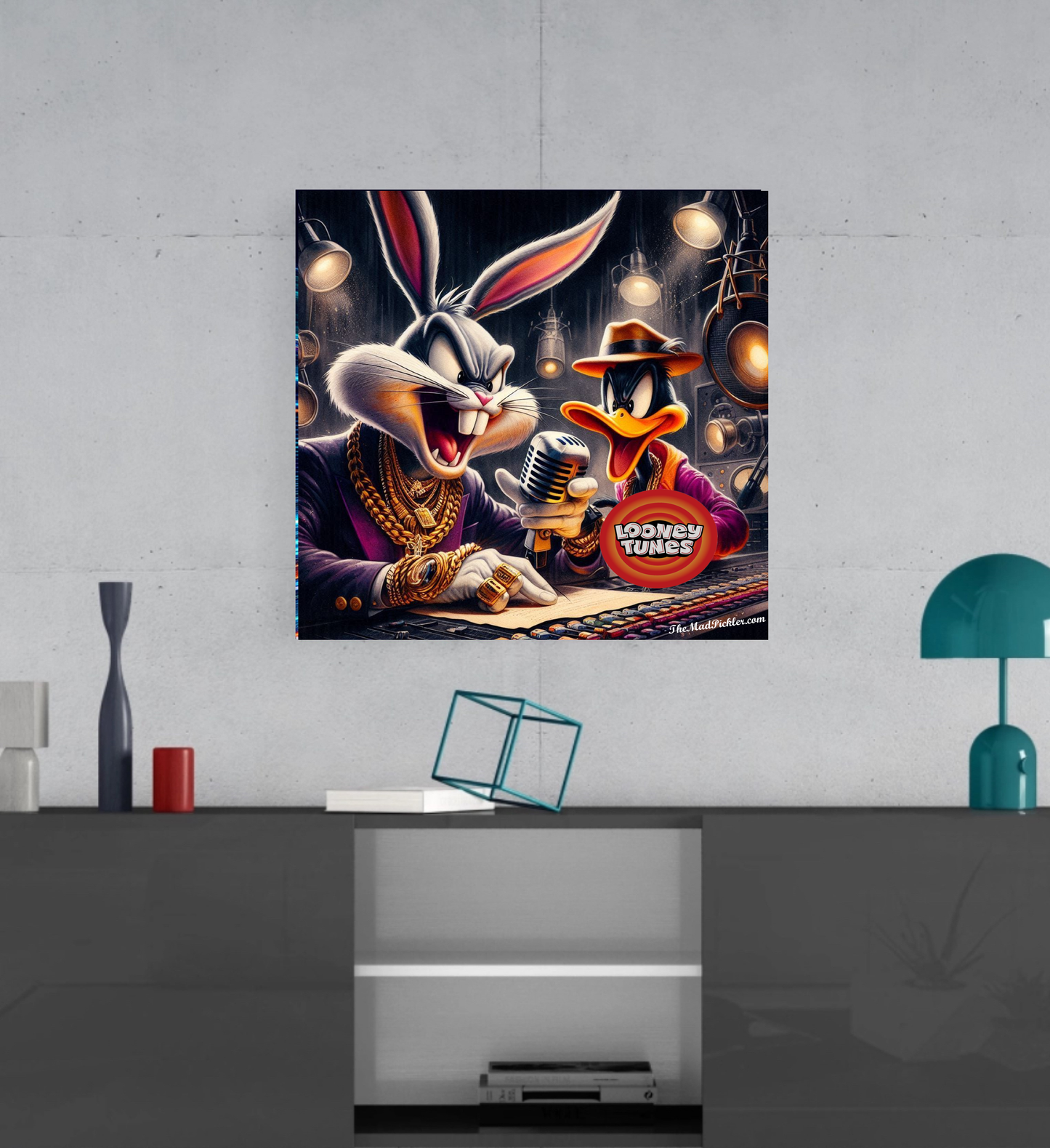 Bugs Bunny and Daffy Duck - Duets Collection -  Ready To Hang  Canvas Hi-Res Wall Artwork