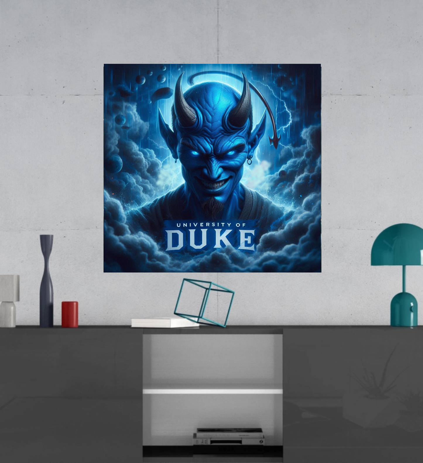 Duke Blue Devils -  Ready To Hang  Canvas Hi-Res Wall Artwork