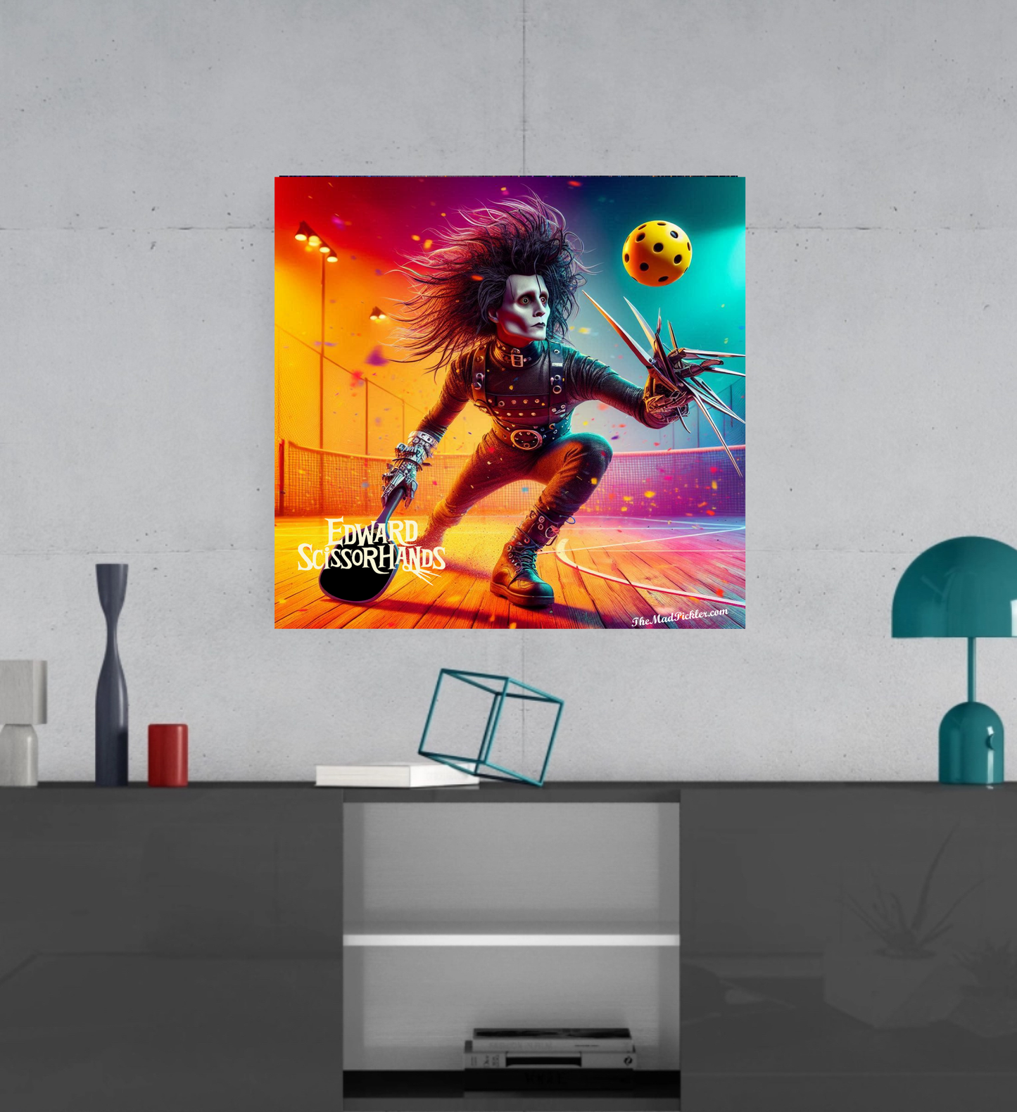 Edward Scissorhands - Canvas Hi-Res Wall Artwork